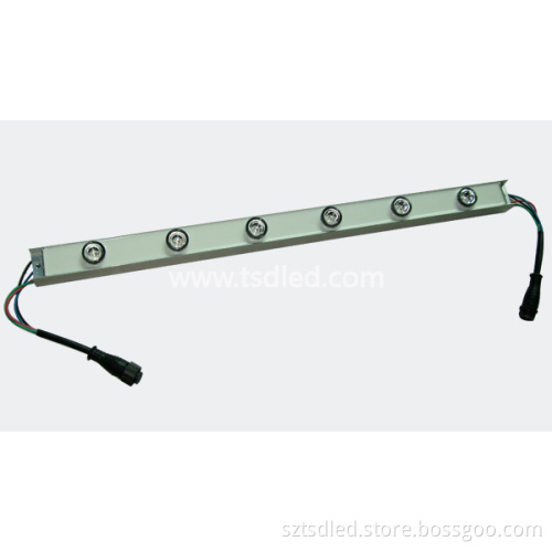 IP65 DC24V Multi-Color 6X3w RGB LED Light Bar with CE RoHS